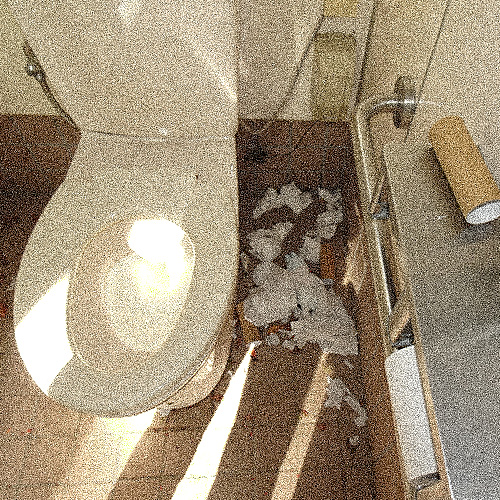 管理の行き届いていないトイレの例