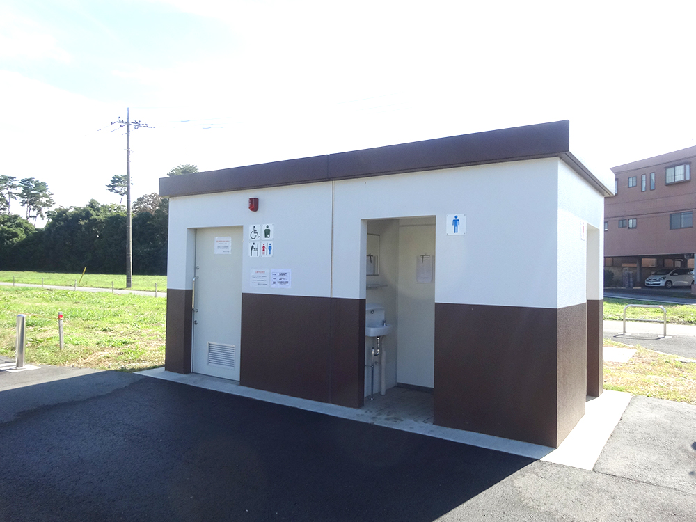 県立多々良沼公園 成島西駐車場トイレ たたらの杜エリアトイレ